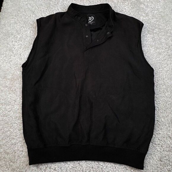 Zero Restriction Golf Vest Black Sub Microfiber - Picture 1 of 7